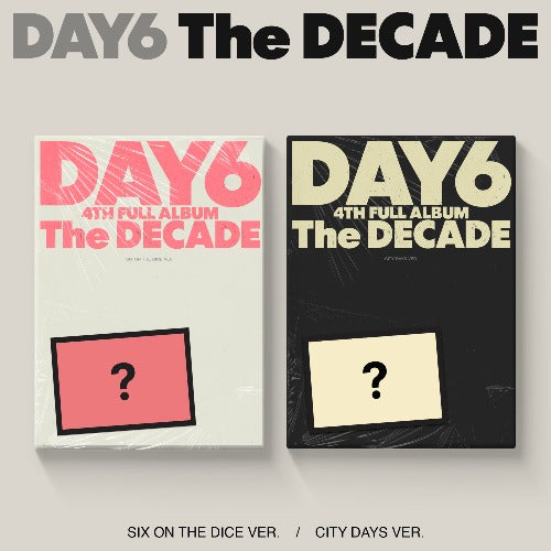 [DAY6] 4th Album [The DECADE] (SIX ON THE DICE VER., CITY DAYS VER.)