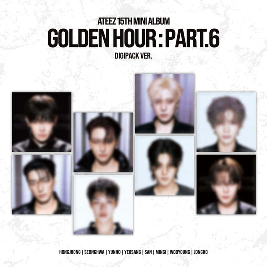 [PRE-ORDER] ATEEZ - [GOLDEN HOUR : Part.6] (DIGIPACK VER.)