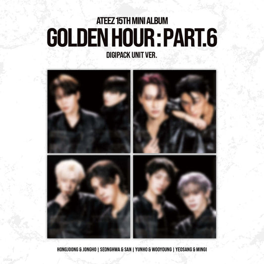 [PRE-ORDER] ATEEZ - [GOLDEN HOUR : Part.6] (DIGIPACK UNIT VER.)
