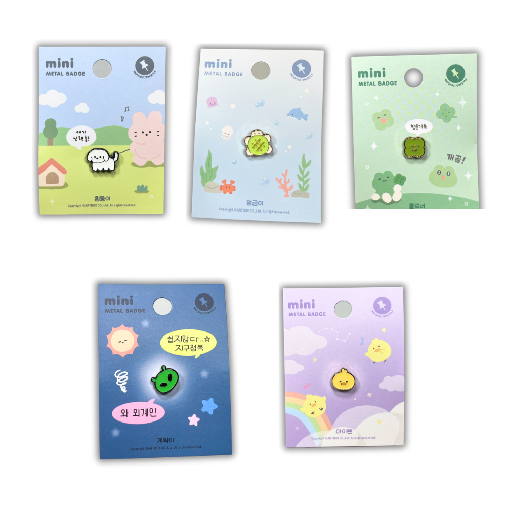 METAL MINI BADGE