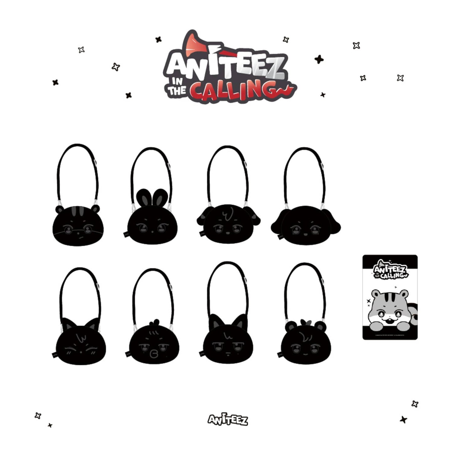 [PRE-ORDER] FACE POUCH BAG - ANITEEZ IN THE CALLING