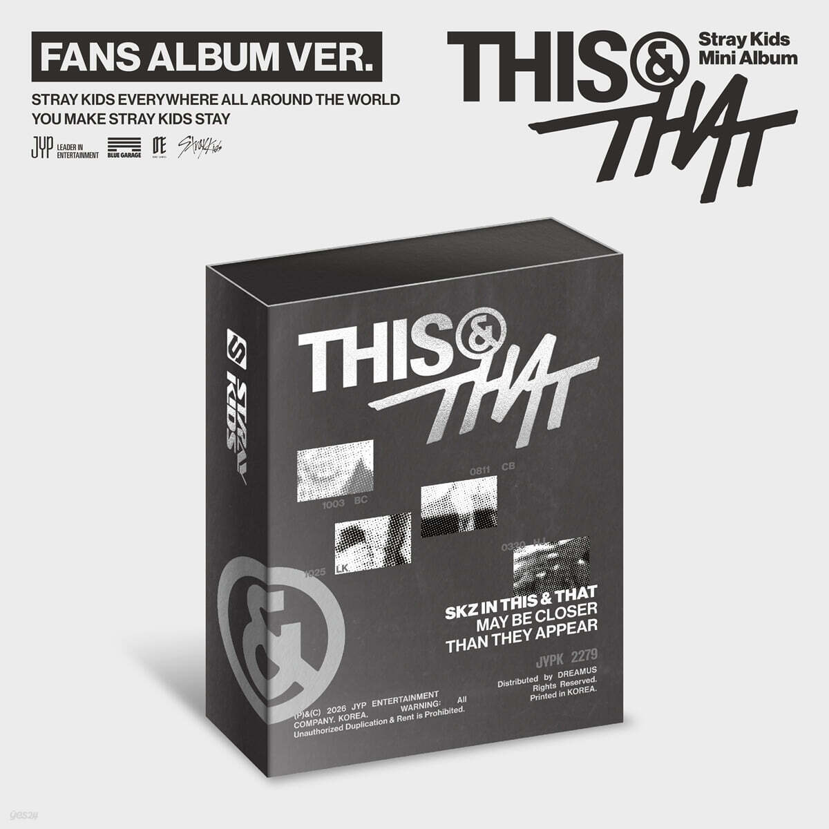 [PRE-ORDER] STRAY KIDS - THIS & THAT 10th mini album (FANS ALBUM VER.)
