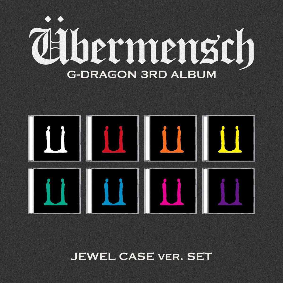 G-DRAGON - 3rd mini album [Ubermensch] (JEWEL ver.)