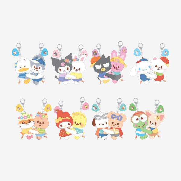 [PRE-ORDER] STRAY KIDS - HUG PLUSH KEYRING - SKZOO X SANRIO CHARACTERS