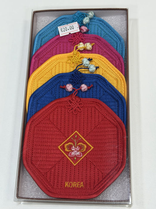 OCTA BUTTERFLY COASTER SET