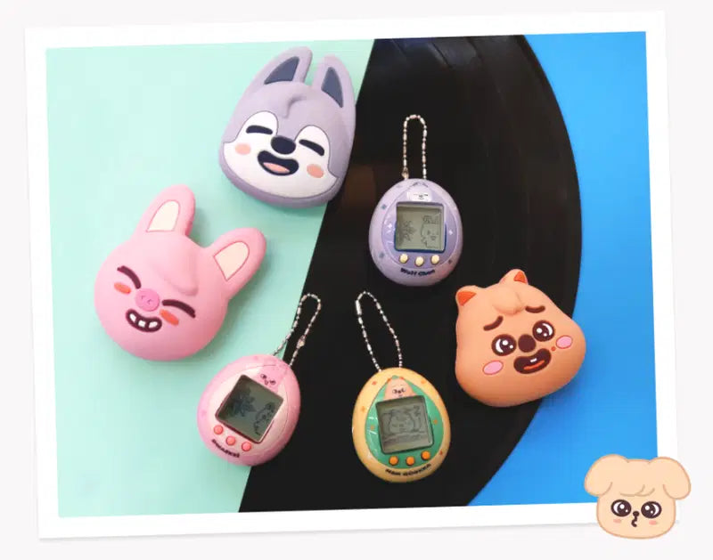 [PRE ORDER] Stray Kids SKZOO TAMAGOTCHI & CASE SET (+1 POB PC SET)