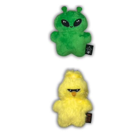 KEYRING BABY ALIEN AND CHICK