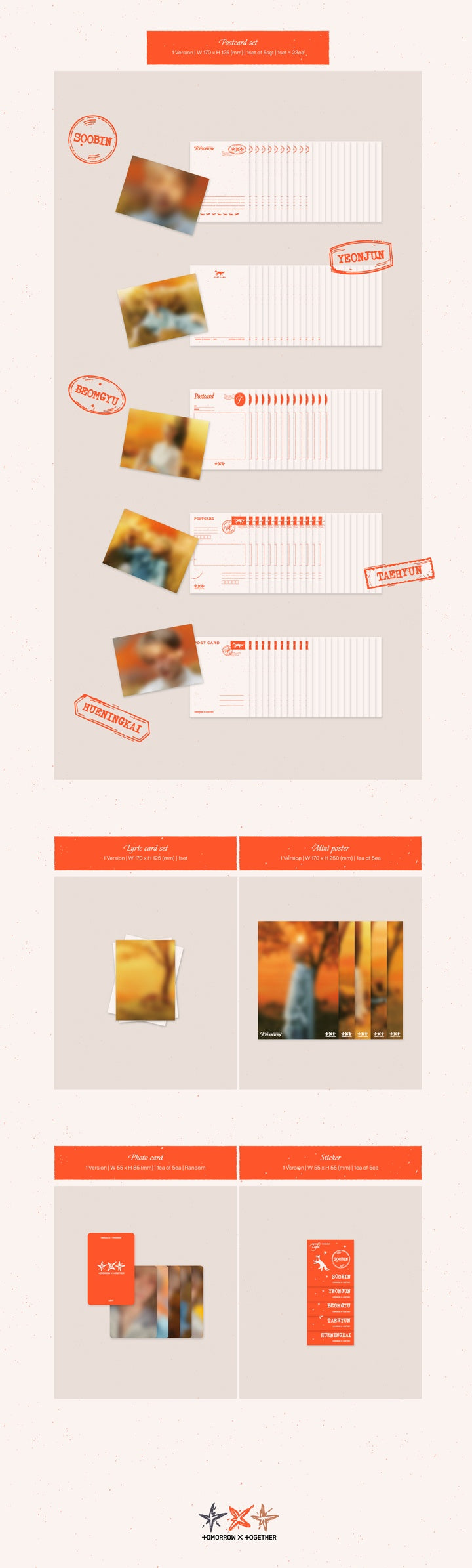 [TOMORROW X TOGETHER] 6th Mini Album [minisode 3: TOMORROW] (Light Ver.) (Random Ver.)