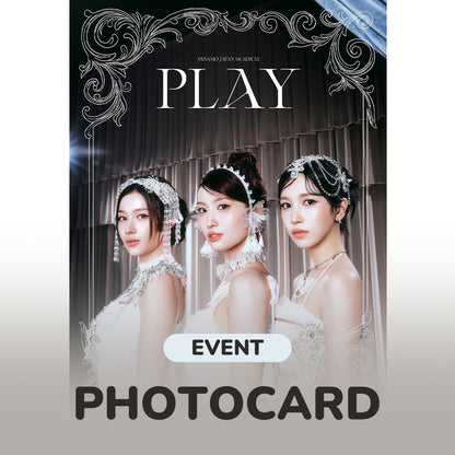 [PRE-ORDER] TWICE MISAMO - PLAY JAPAN 1st ALBUM (STANDARD / LIMITED AB VER)