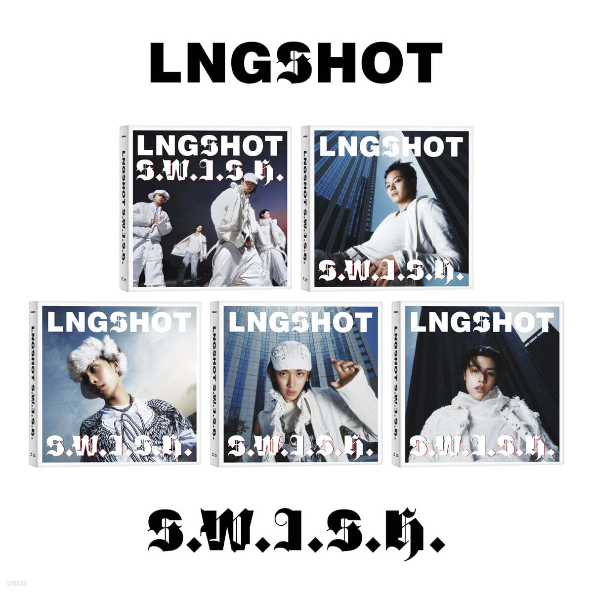 [PRE-ORDER] LNGSHOT - [S.W.I.S.H.] / EP (Standard Ver.)