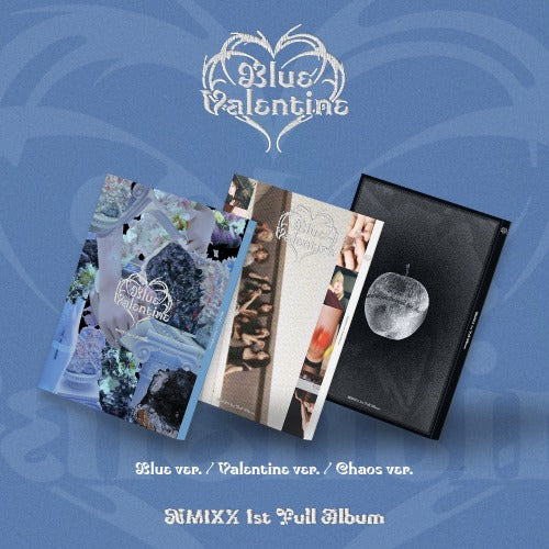 [NMIXX] 1st Full Album [Blue Valentine] (Blue Ver. / Valentine Ver. / Chaos Ver.)