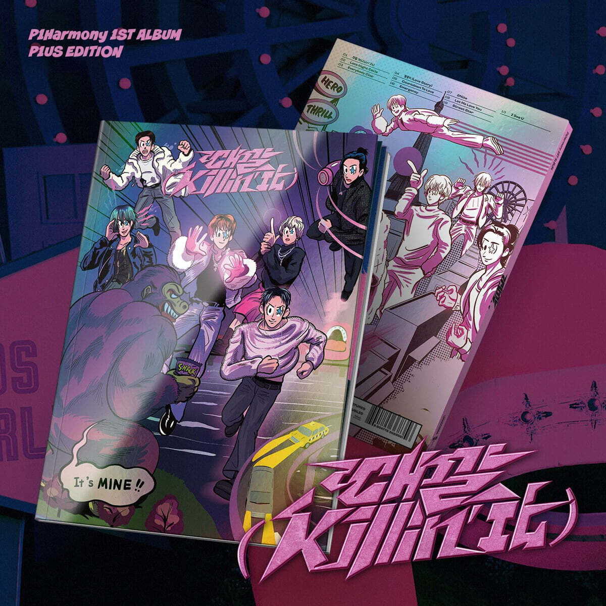 P1Harmony - 1ST ALBUM [Killin' It] (P1us Edition Ver.)
