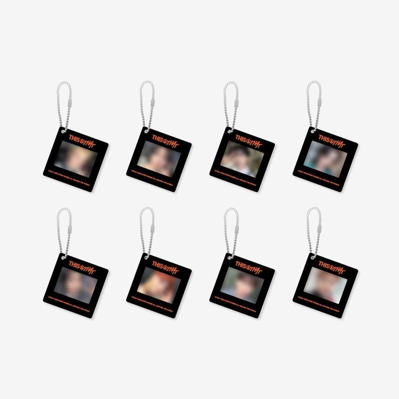 [PRE-ORDER] STRAY KIDS - PHOTO KEYRING - THIS & THAT POP-UP MERCH