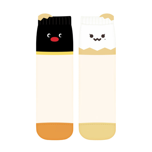 TAE YEON - COZY SLEEP SOCKS - PINGU X TAENG-GEU