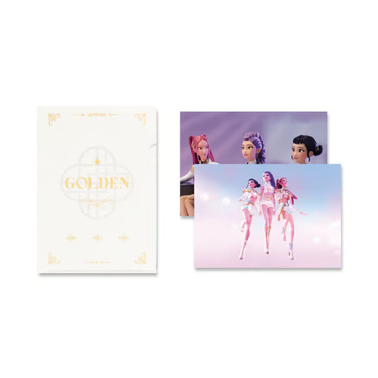 KPop Demon Hunters - L Holder Poster Set_Golden