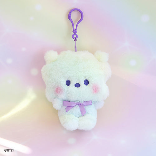 BT21 minini BT21 RAINBOW PLUSH KEYRING – DANBI 🍯