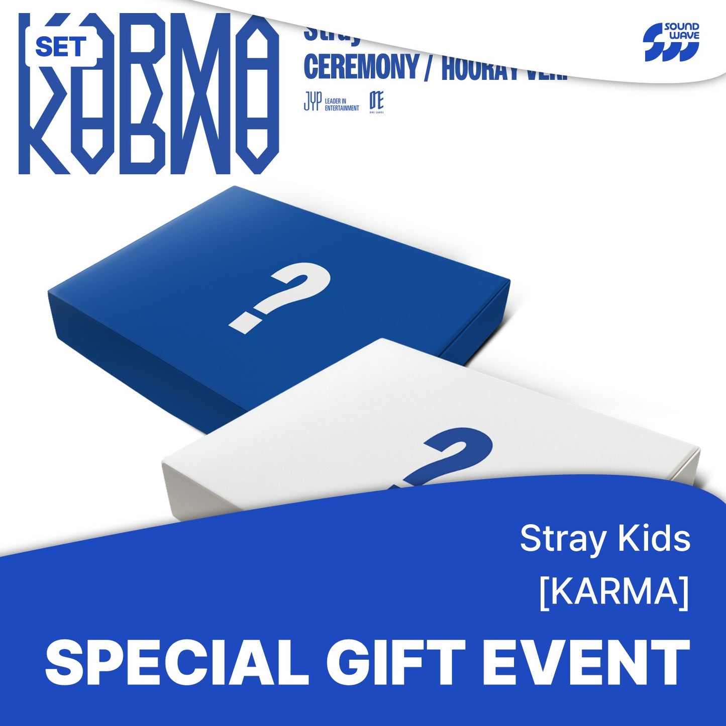 [PRE-ORDER] Stray Kids [KARMA] (CEREMONY VER., HOORAY VER.) +POB