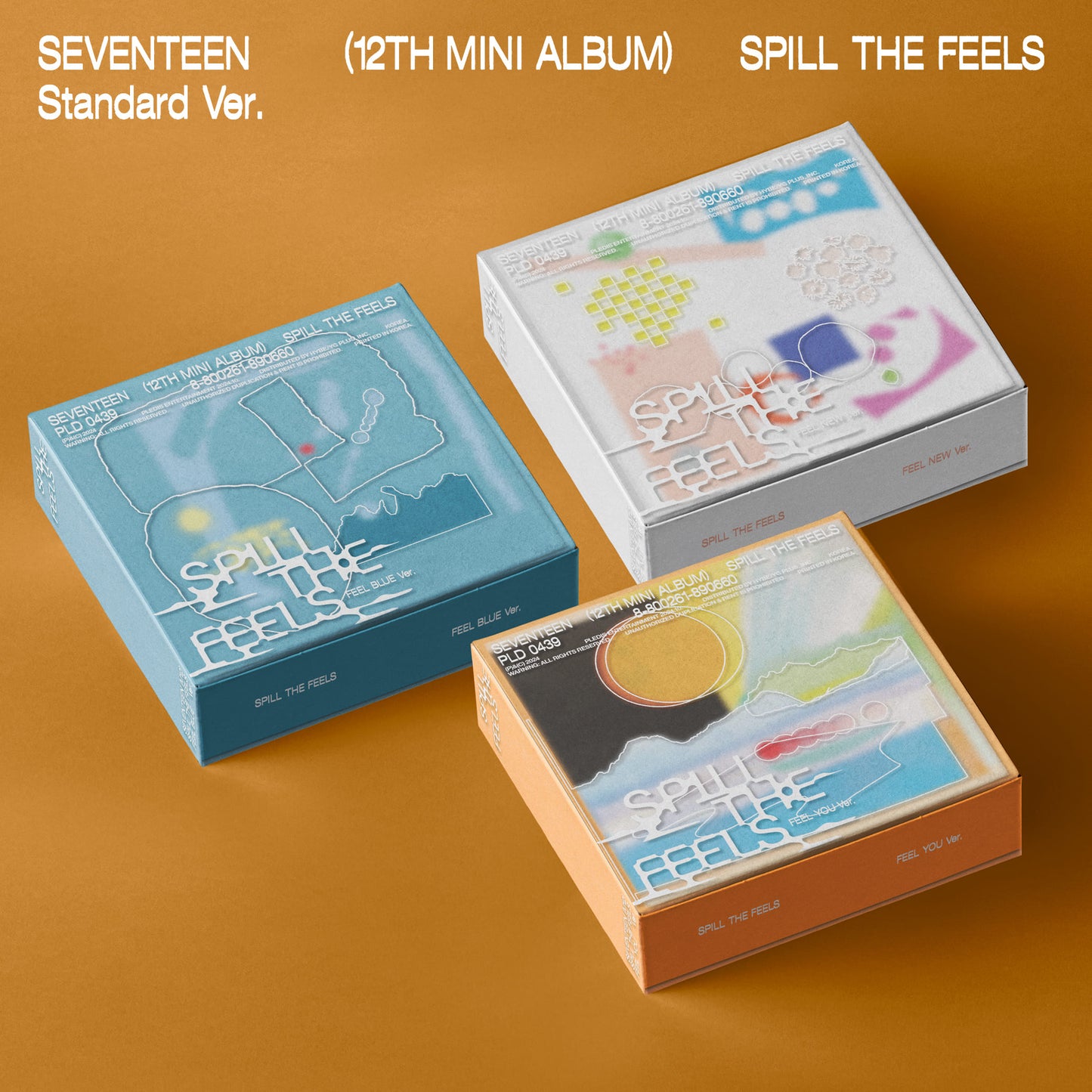 [SEVENTEEN] 12th Mini Album [SPILL THE FEELS]