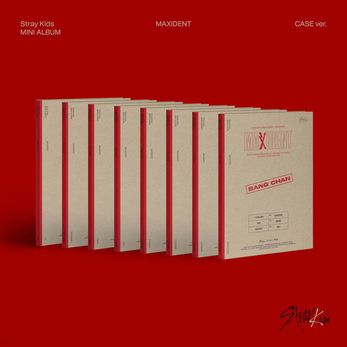 Stray Kids - 8th Mini Album [MAXIDENT] (CASE Ver.)