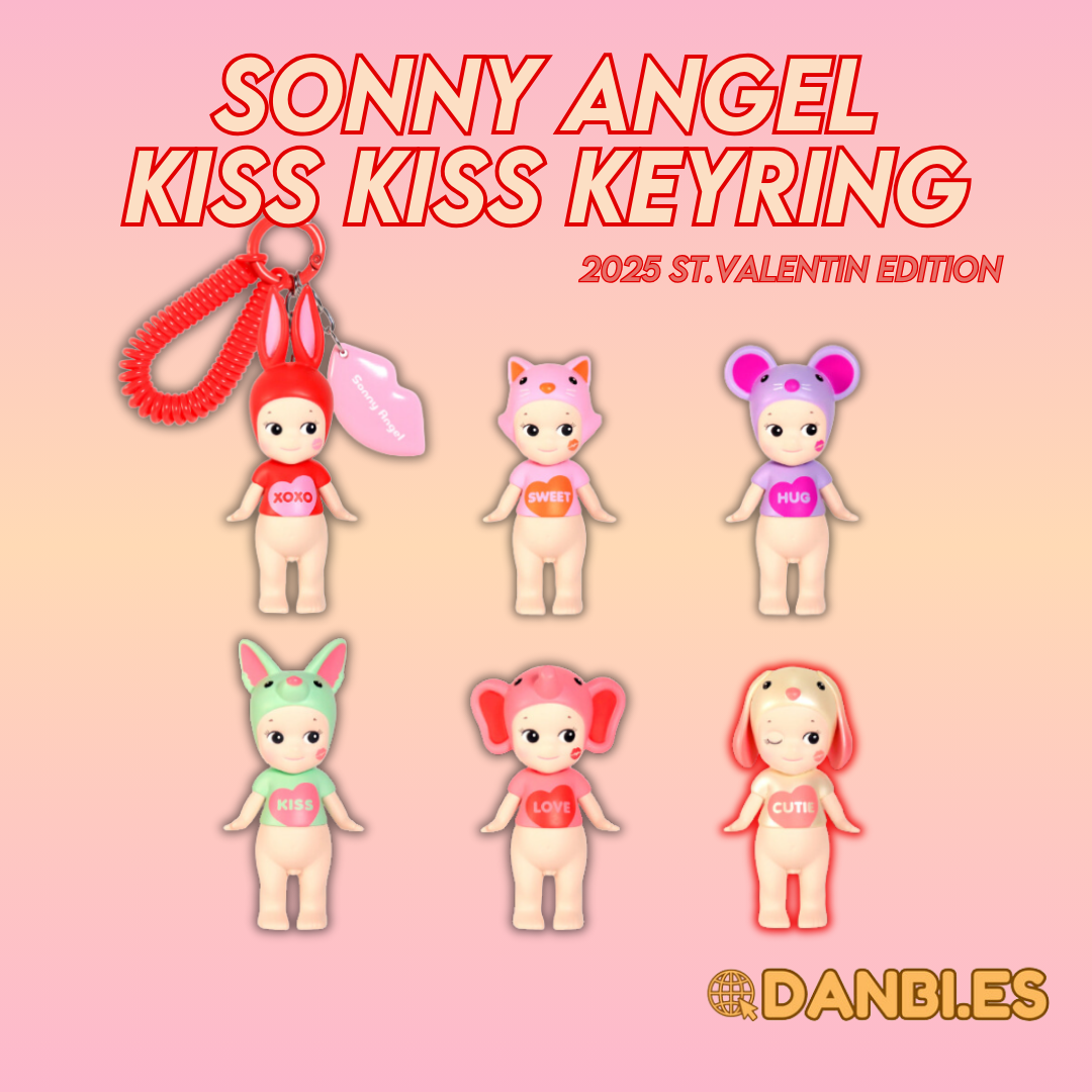 SONNY ANGEL - KISS KISS KEYRING