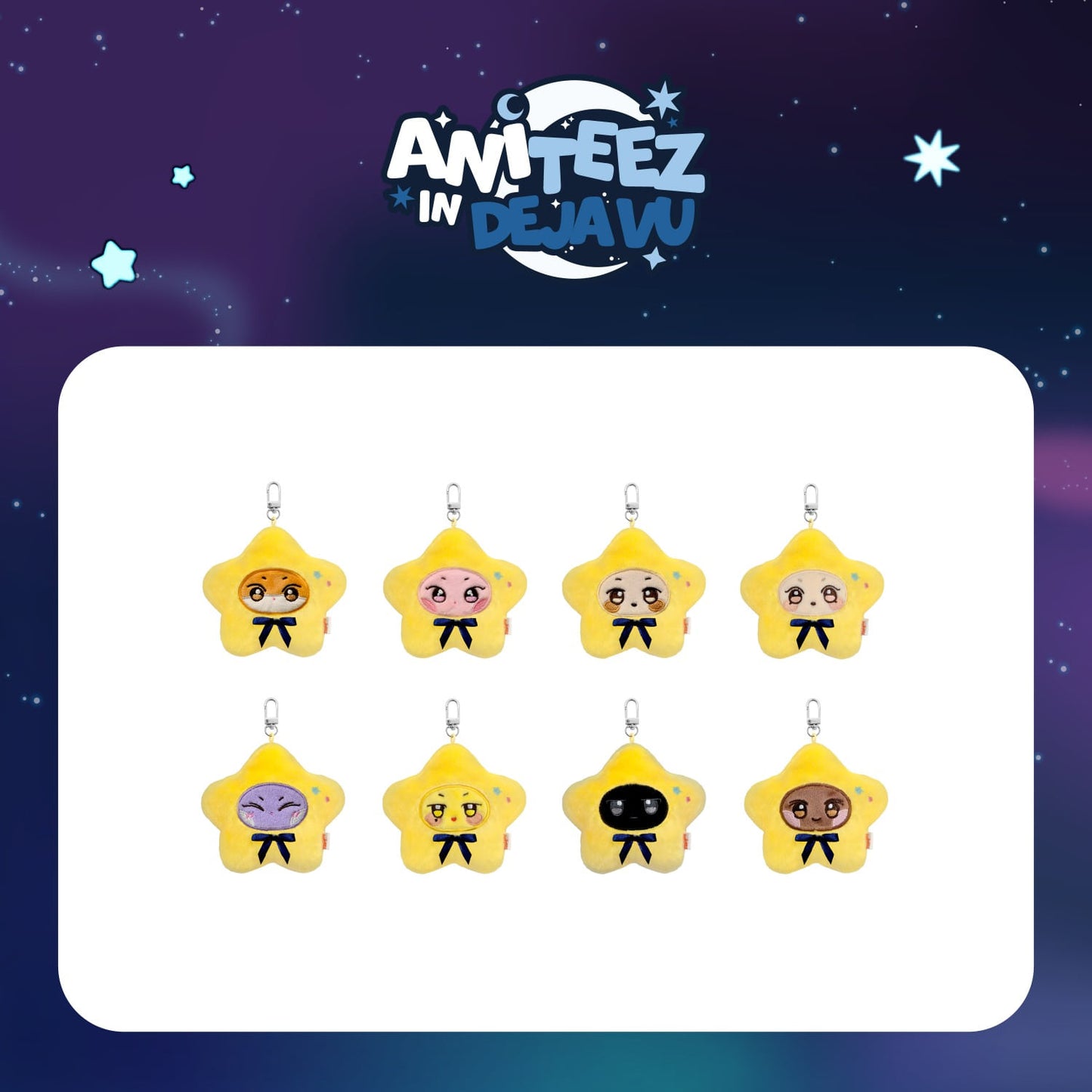 [PRE-ORDER] ATEEZ - STAR ANITEEZ KEYRING - ANITEEZ POP-UP [ANITEEZ IN DEJA VU]