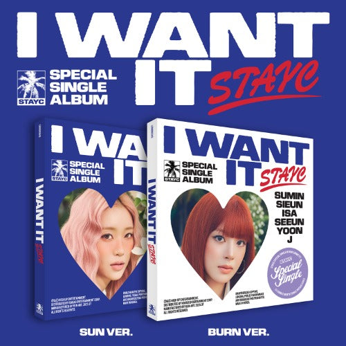 [STAYC] Special Single Album [I WANT IT] (Random Ver.)