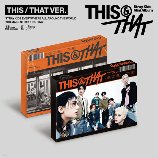 [PRE-ORDER] STRAY KIDS - THIS & THAT 10th mini album (THIS VER. / THAT VER.)