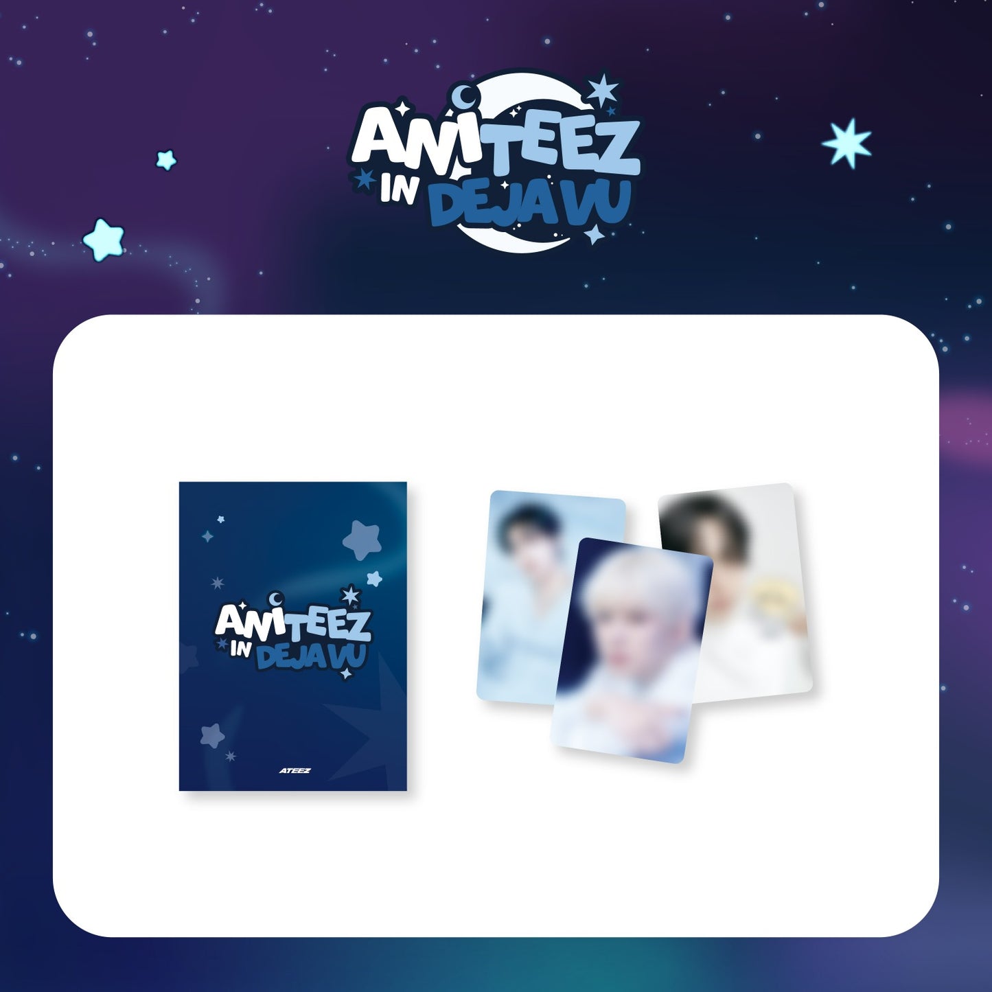 [PRE-ORDER] ATEEZ - RANDOM TRADING CARD - ANITEEZ POP-UP [ANITEEZ IN DEJA VU]
