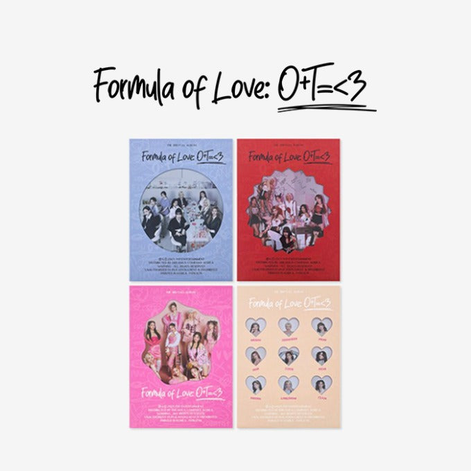 TWICE - 3RD ALBUM [FORMULA OF LOVE: O+T=3]