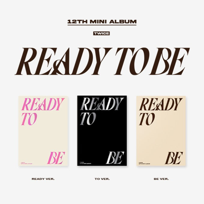 TWICE - 12TH MINI ALBUM [READY TO BE]
