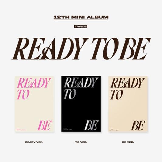 TWICE - 12TH MINI ALBUM [READY TO BE]