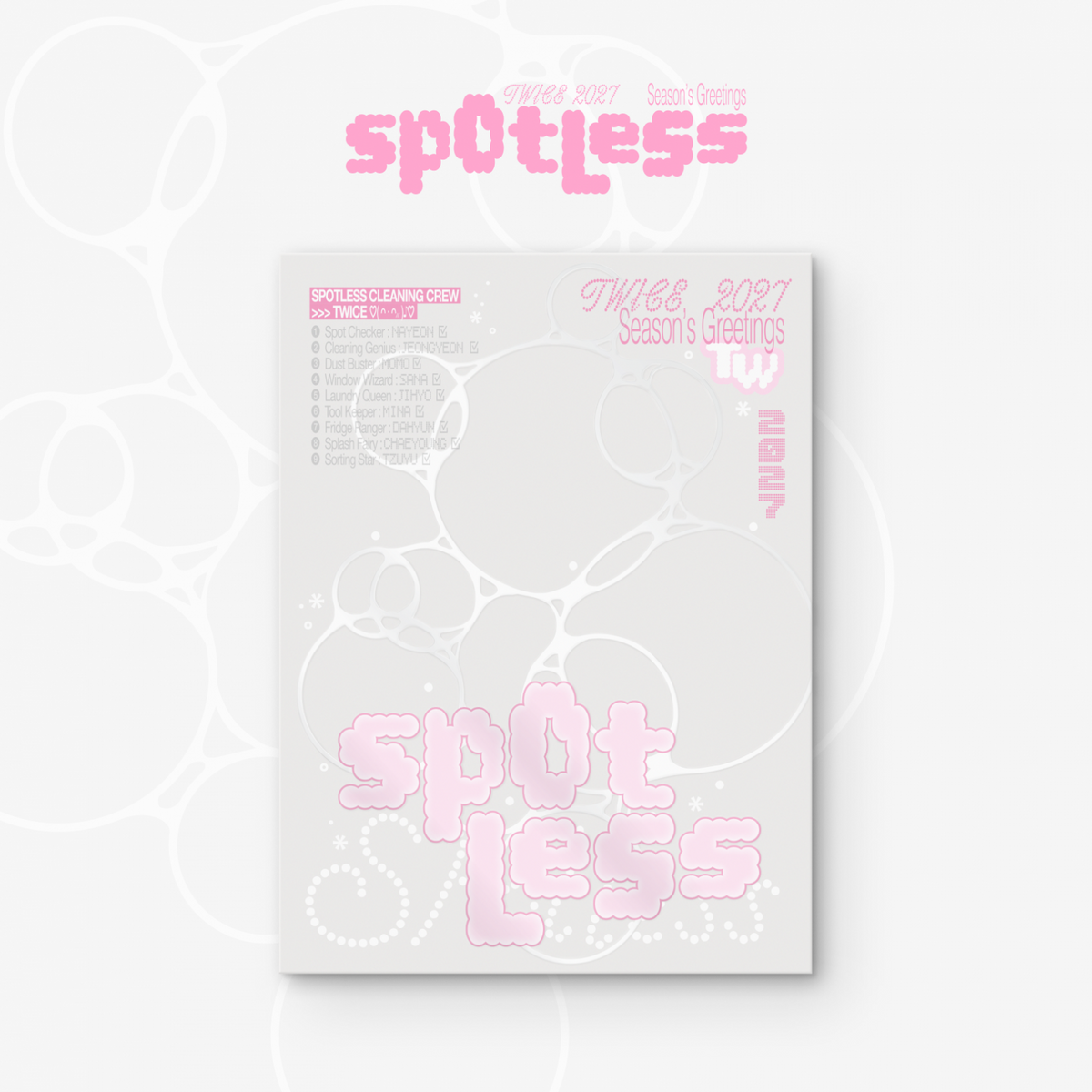[PRE-ORDER] TWICE - 2027 Season's Greetings [Spotless]