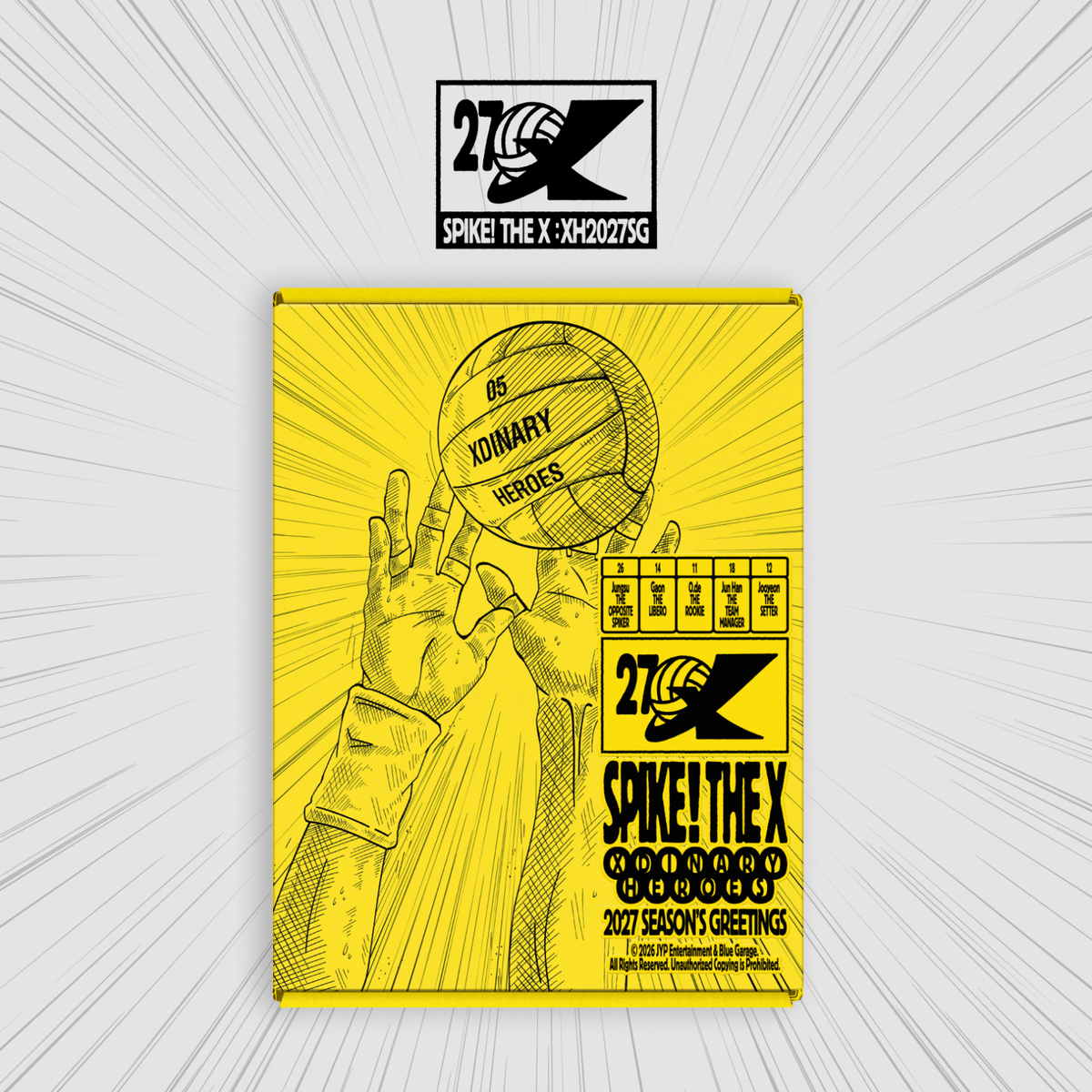 [PRE-ORDER] Xdinary Heroes - 2027 Season's Greetings [SPIKE! THE X]