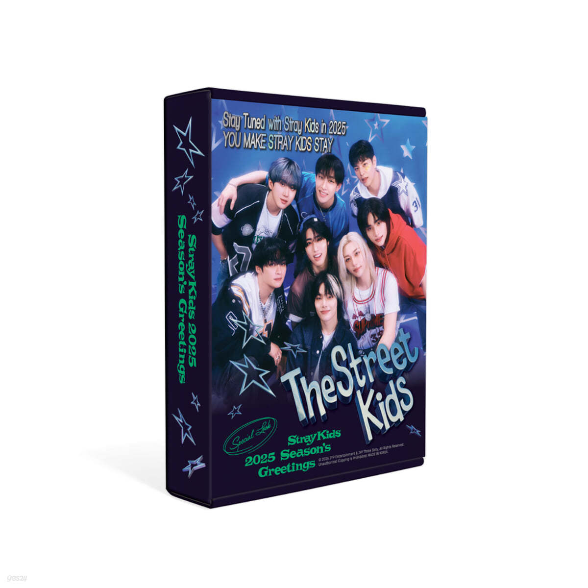 2025 STRAY KIDS SEASONS GREETING + POB PHOTO CARD, MEMBER STICKER