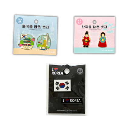 KOREA BADGE SET