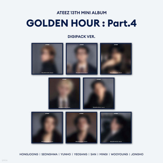 ATEEZ- [GOLDEN HOUR : Part.4] (DIGIPACK VER.)