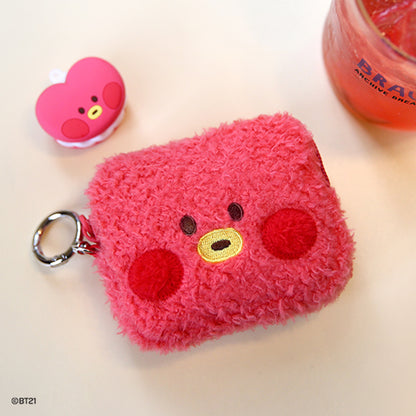 BT21 minini PLUSH POUCH S KEYRING