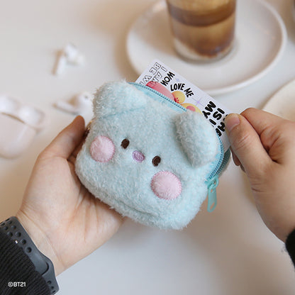 BT21 minini PLUSH POUCH S KEYRING