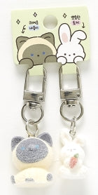 FLOKI KEYRING SET