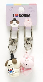 MINI FIGURE KEYRING SET