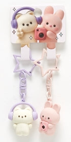 MINI FIGURE KEYRING SET