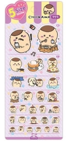 CHIIKAWA 5 SIZE STICKER