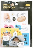 P STICKER SQUARE STICKER PACK