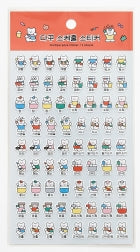 C STICKER TRANSPARENT