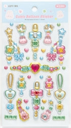 K STICKER CUBIC BALLOON STICKER