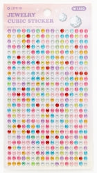 JEWELRY SMALL CUBIC STICKER