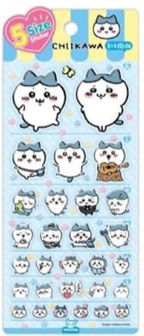CHIIKAWA 5 SIZE STICKER