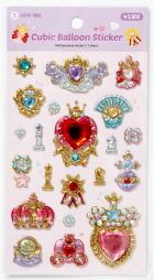 K CUBIC BALLOON STICKER 22