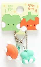 MINI FUNNY FIGURE KEYRING SET