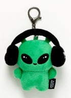 KEYRING BIG HEADSET ALIEN